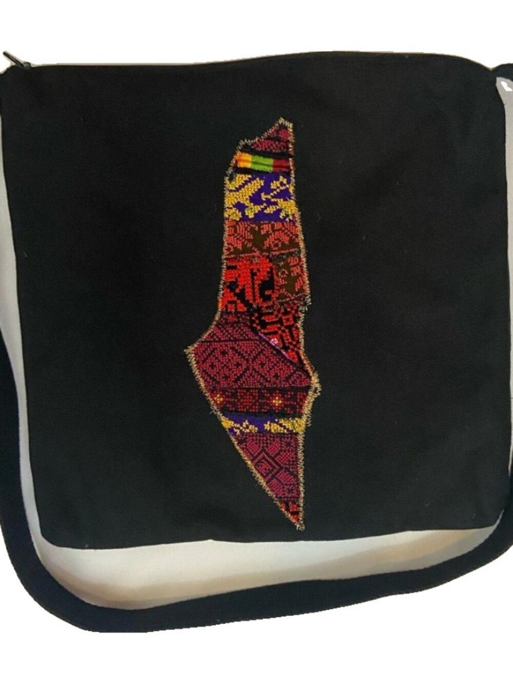 Palestinian Thobe Map Tote Bag